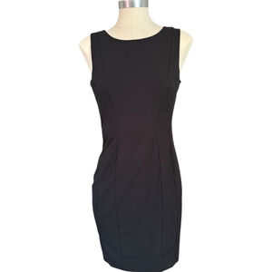 H&M womens black sleeveless mini dress